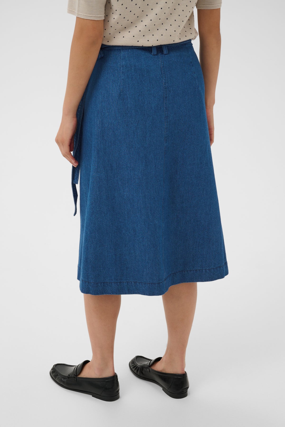 DaryaPW Skirt Medium Dark Blue Denim - 30015 - 30310673