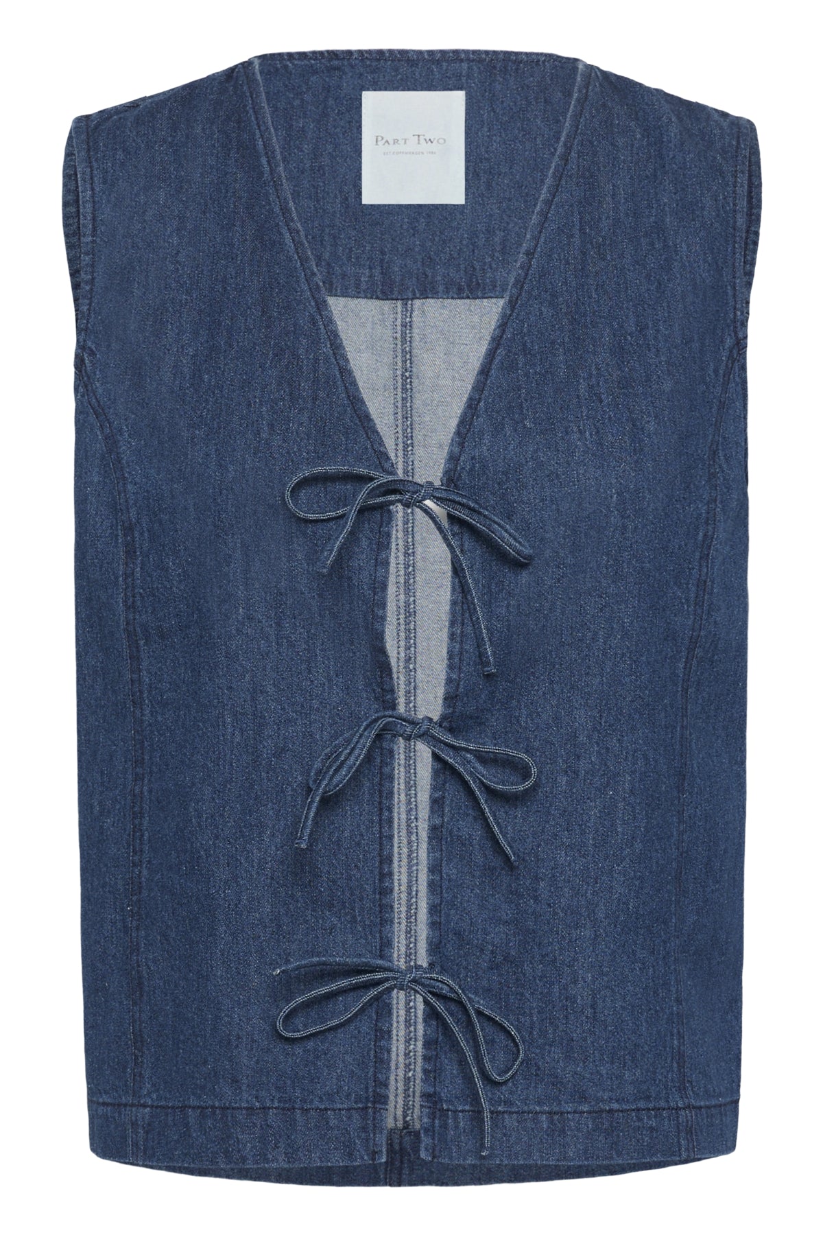 DelailaPW Top Medium Dark Blue Denim - 30015 - 30310674