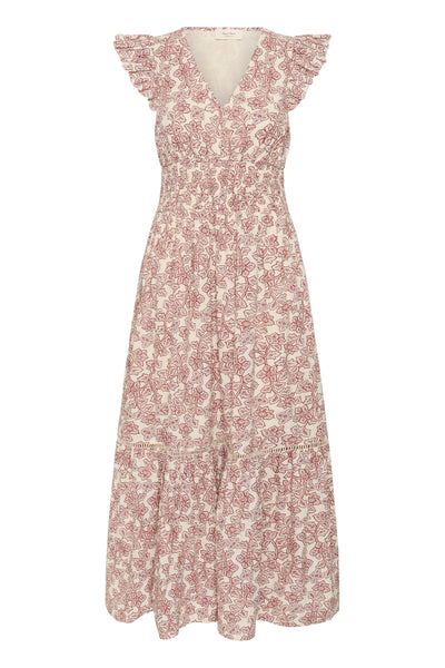 DizaPW Dress Roasted Russet Leaf Print - 30 - 30310681 Thumbnail
