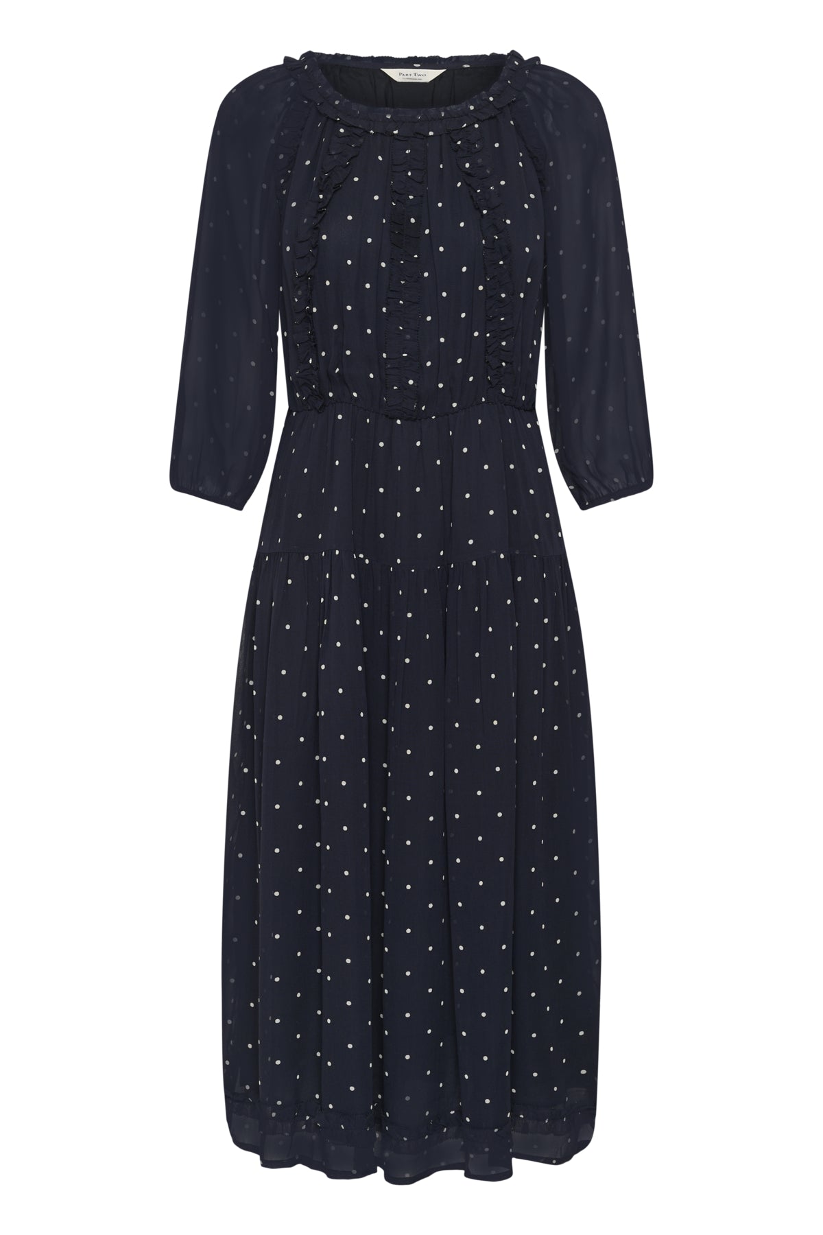 DragaPW Dress Dark Navy Dot Print - 305168 - 30310686