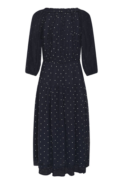DragaPW Dress Dark Navy Dot Print - 305168 - 30310686 Thumbnail