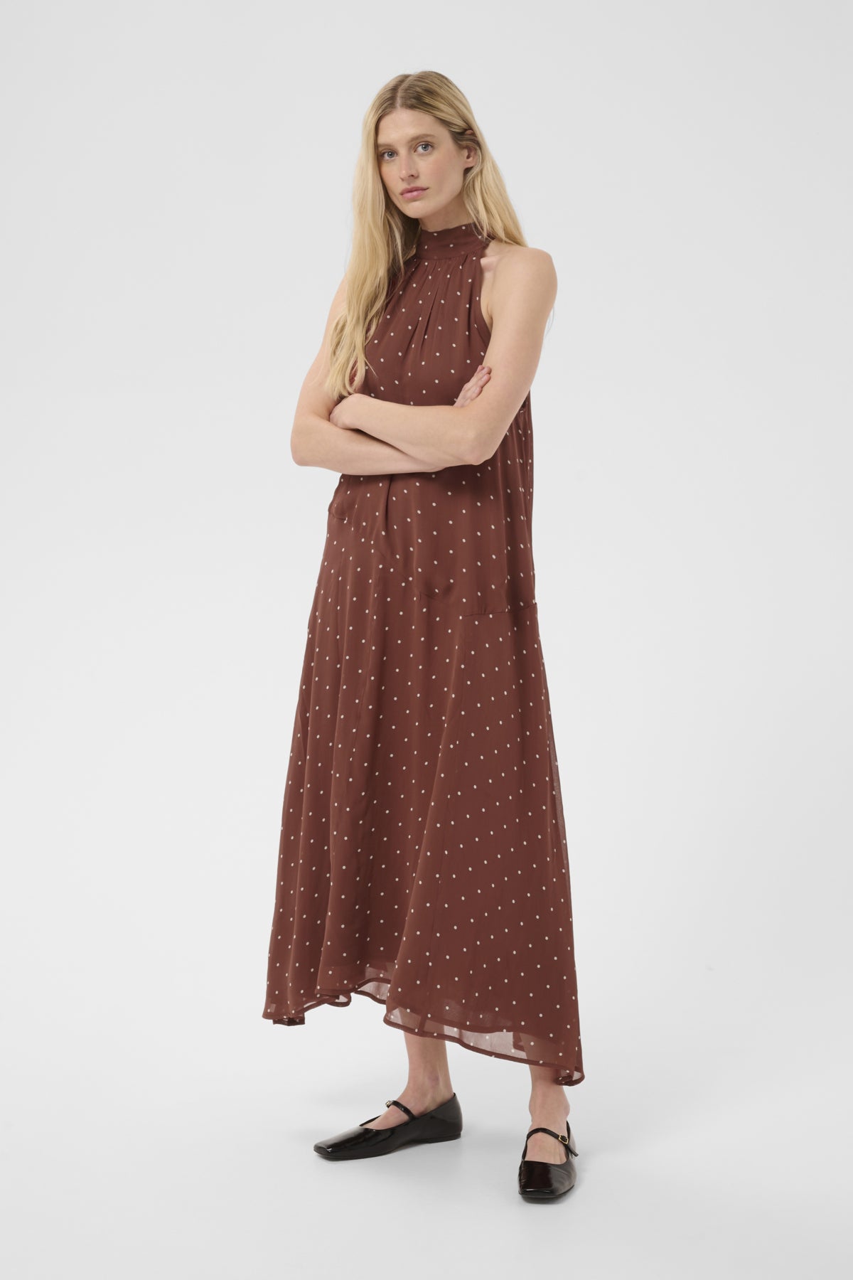 DorthemiePW Dress Roasted Russet Dot Print - 305 - 30310687
