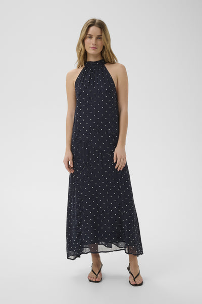 DorthemiePW Dress Dark Navy Dot Print - 305168 - 30310687 Thumbnail