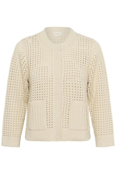 DenizePW Cardigan Whitecap Gray - 120304 - 30310706 Thumbnail