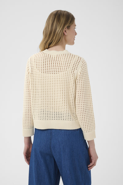 DenizePW Cardigan Whitecap Gray - 120304 - 30310706 Thumbnail