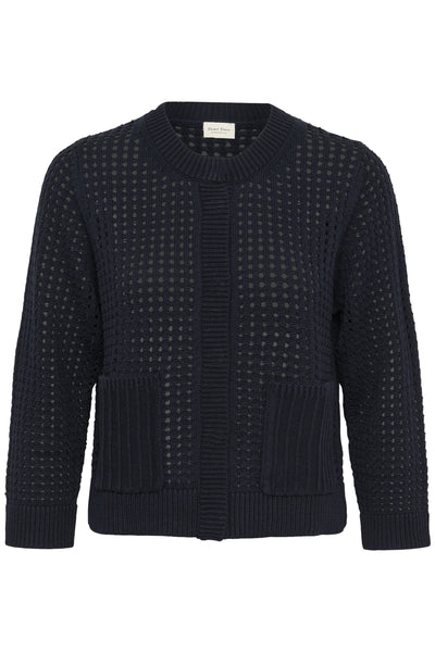 DenizePW Cardigan Dark Navy - 194013 - 30310706 Thumbnail