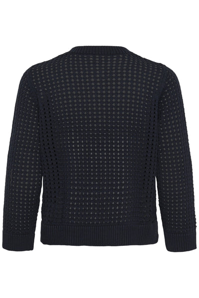 DenizePW Cardigan Dark Navy - 194013 - 30310706 Thumbnail
