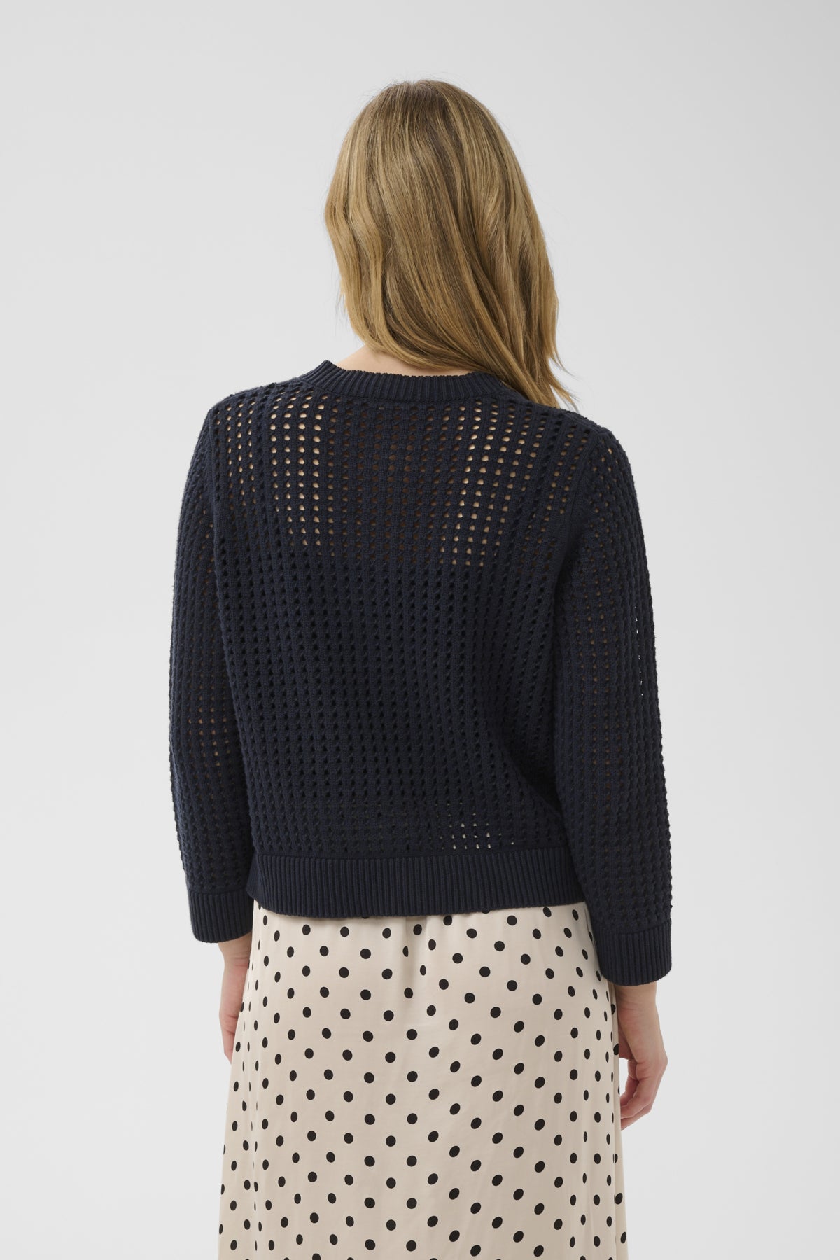 DenizePW Cardigan Dark Navy - 194013 - 30310706