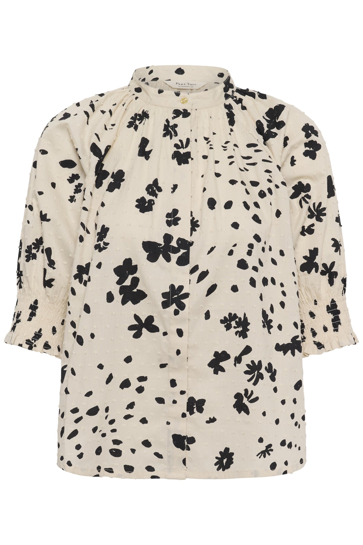 AlmerasPW Shirt Black Dot Flower Print - 30473 - 30310709