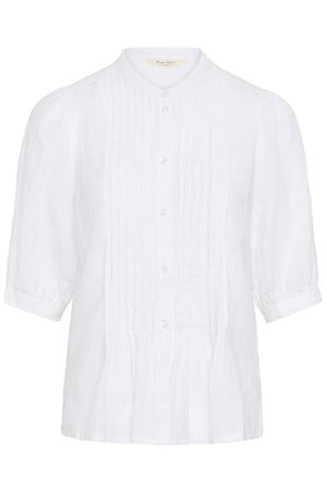 AlesiaPW Shirt Bright White - 110601 - 30310736