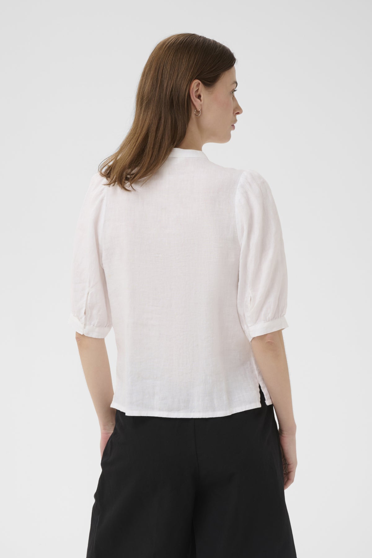 AlesiaPW Shirt Bright White - 110601 - 30310736