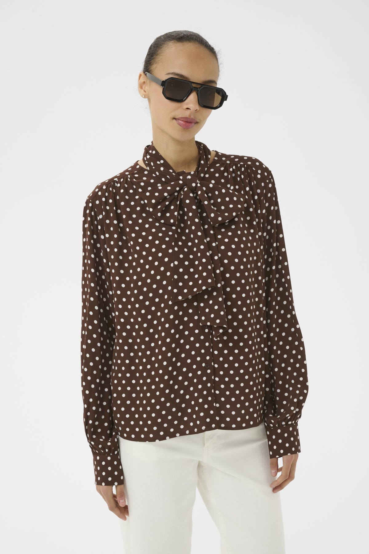 YaninaPW BL Downtown Brown Dot Print - 305 - 30310737