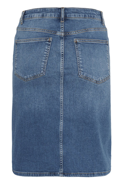LejaPW Skirt Medium Blue Denim - 300156 - 30310738 Thumbnail