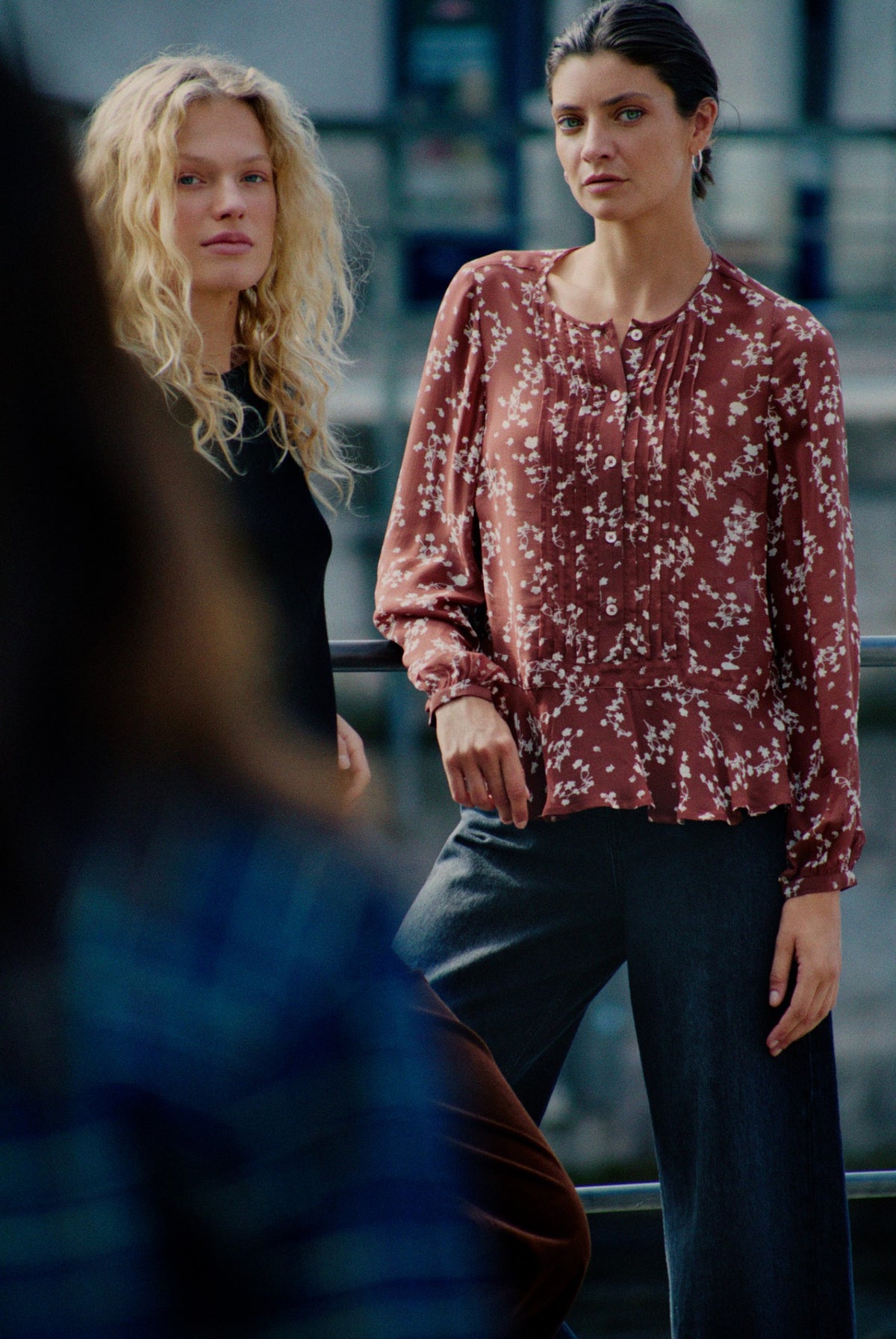 CantalinePW Shirt Downtown Brown Leaf print - 30 - 30310758
