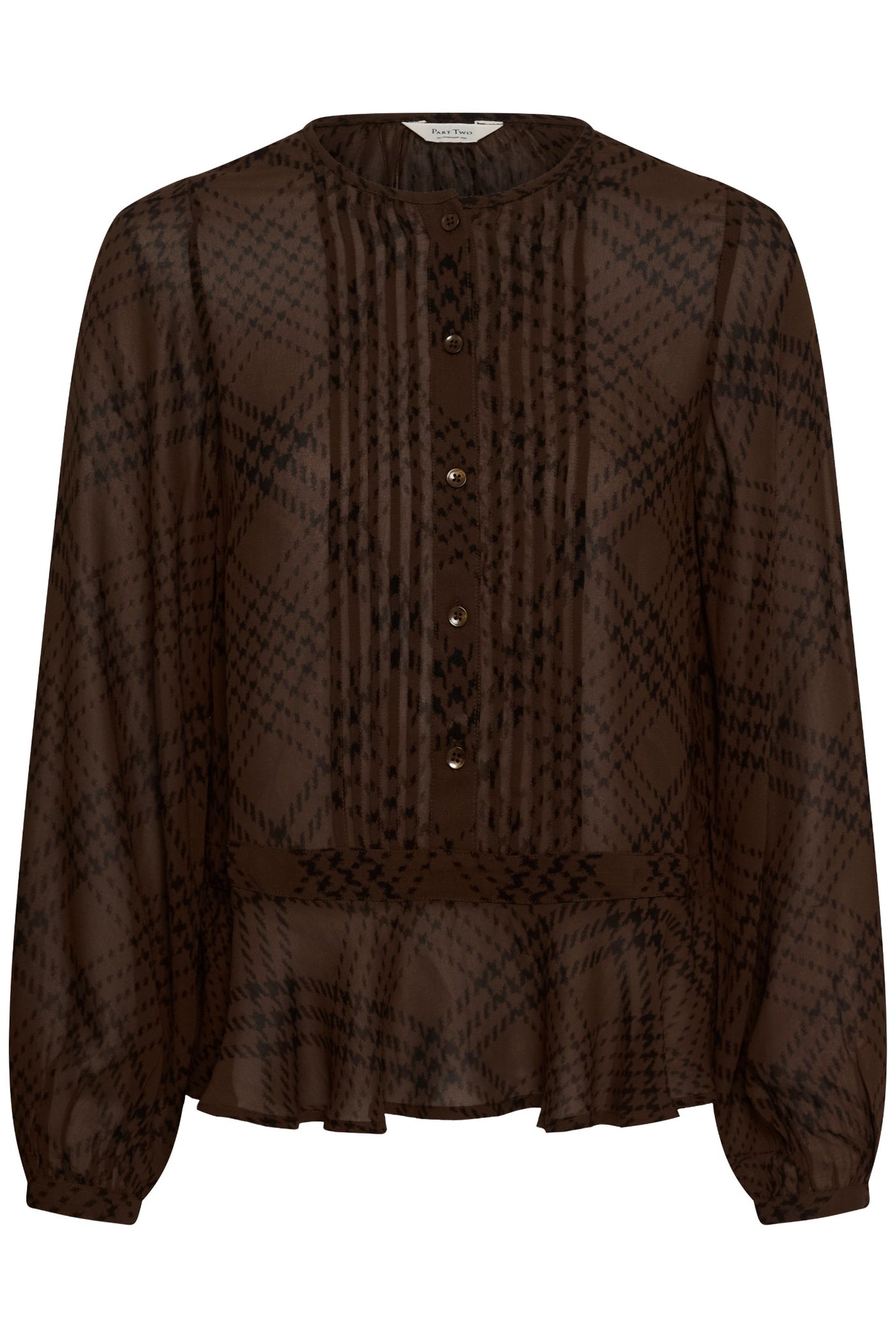 CantalinePW Shirt Brown Check Print - 305302 - 30310758