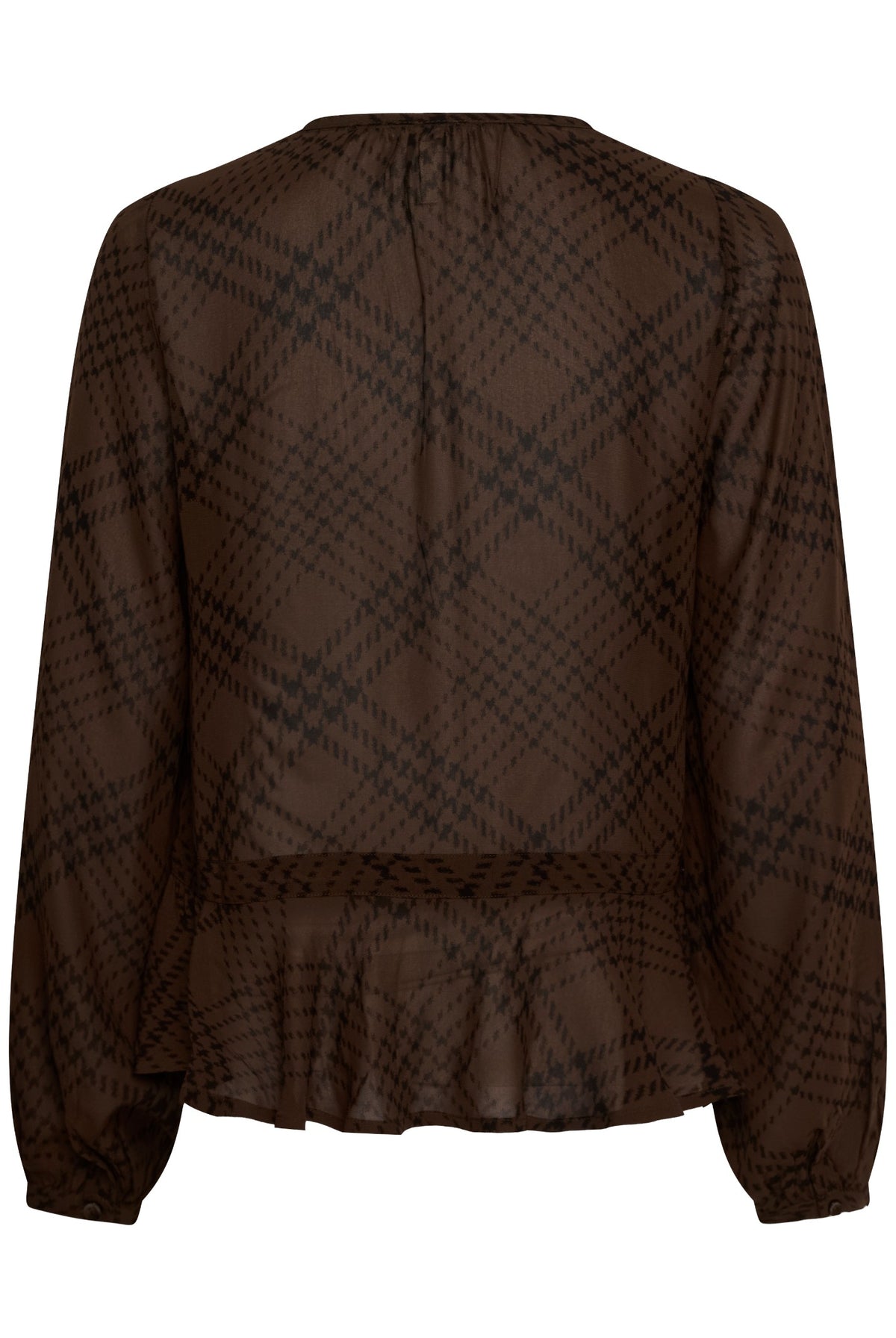 CantalinePW Shirt Brown Check Print - 305302 - 30310758