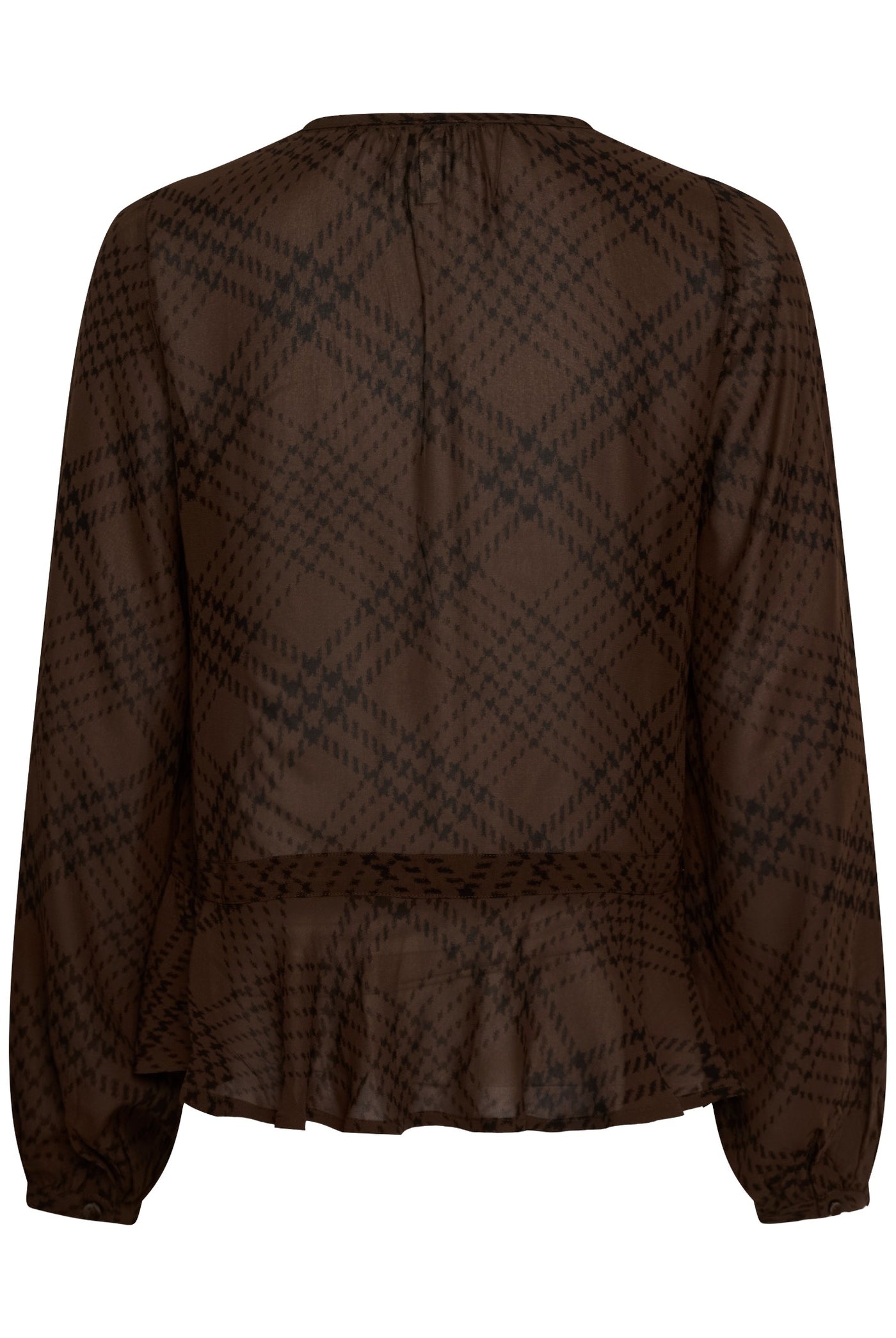 CantalinePW Shirt Brown Check Print - 305302 - 30310758