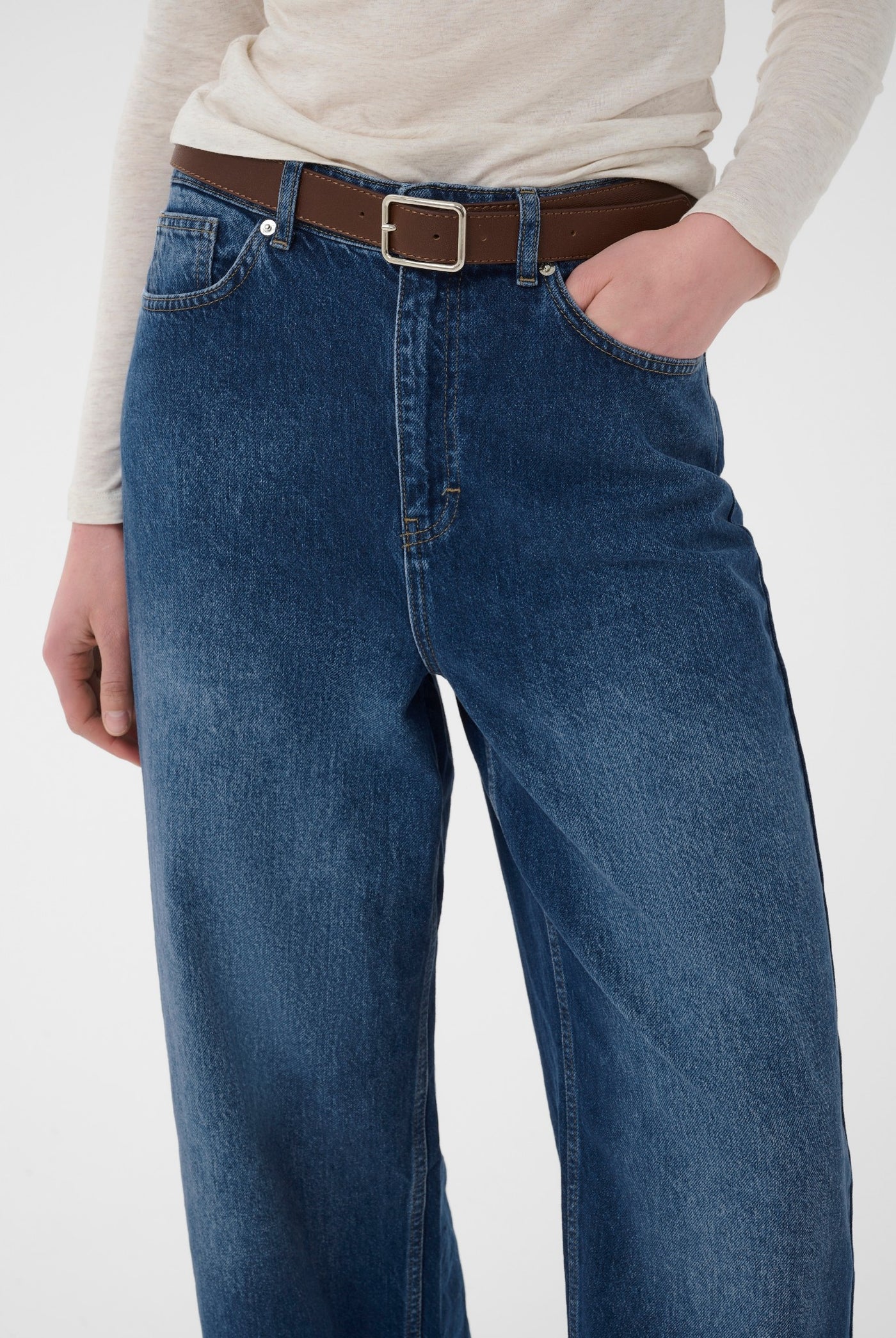 CristinePW Jeans Medium Dark Blue Denim - 30015 - 30310786