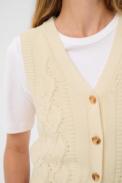ChristinPW Waistcoat Whitecap Gray - 120304 - 30310791 Thumbnail
