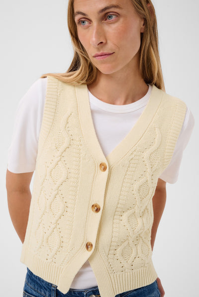ChristinPW Waistcoat Whitecap Gray - 120304 - 30310791 Thumbnail