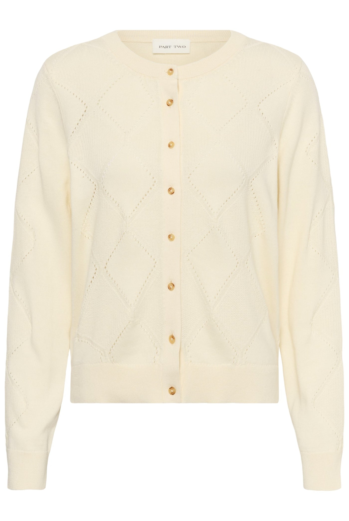 CiannaPW Cardigan Whitecap Gray - 120304 - 30310793