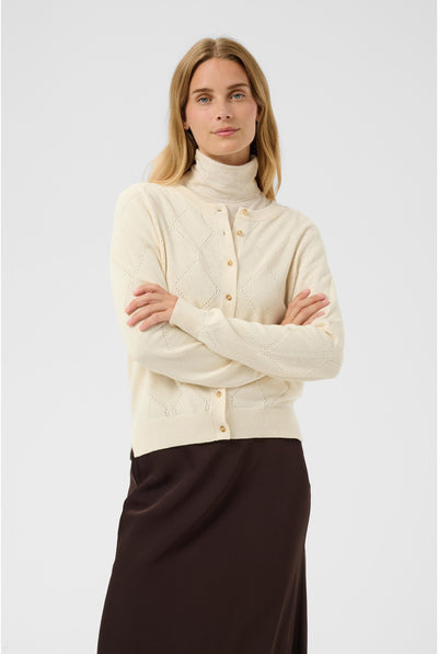 CiannaPW Cardigan Whitecap Gray - 120304 - 30310793 Thumbnail