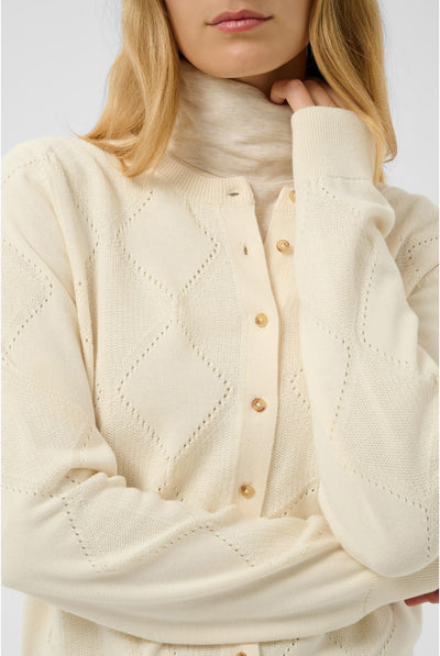 CiannaPW Cardigan Whitecap Gray - 120304 - 30310793 Thumbnail