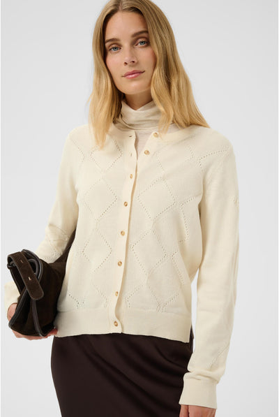 CiannaPW Cardigan Whitecap Gray - 120304 - 30310793 Thumbnail