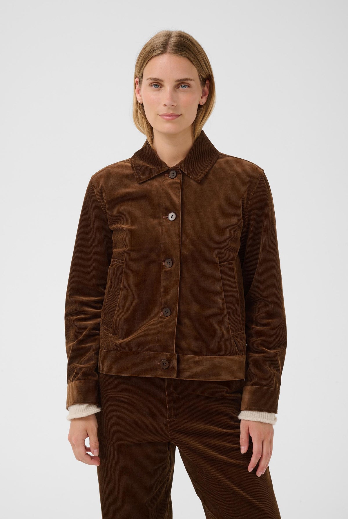 ConstanzePW Jacket Downtown Brown - 191223 - 30310798