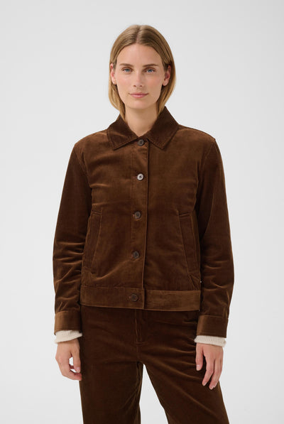 ConstanzePW Jacket Downtown Brown - 191223 - 30310798 Thumbnail