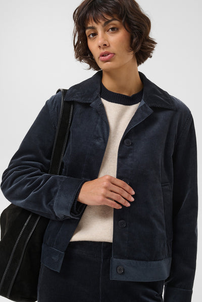 ConstanzePW Jacket Dark Navy - 194013 - 30310798 Thumbnail