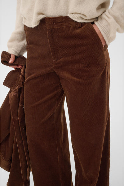 ColumbaPW Pants Downtown Brown - 191223 - 30310801 Thumbnail