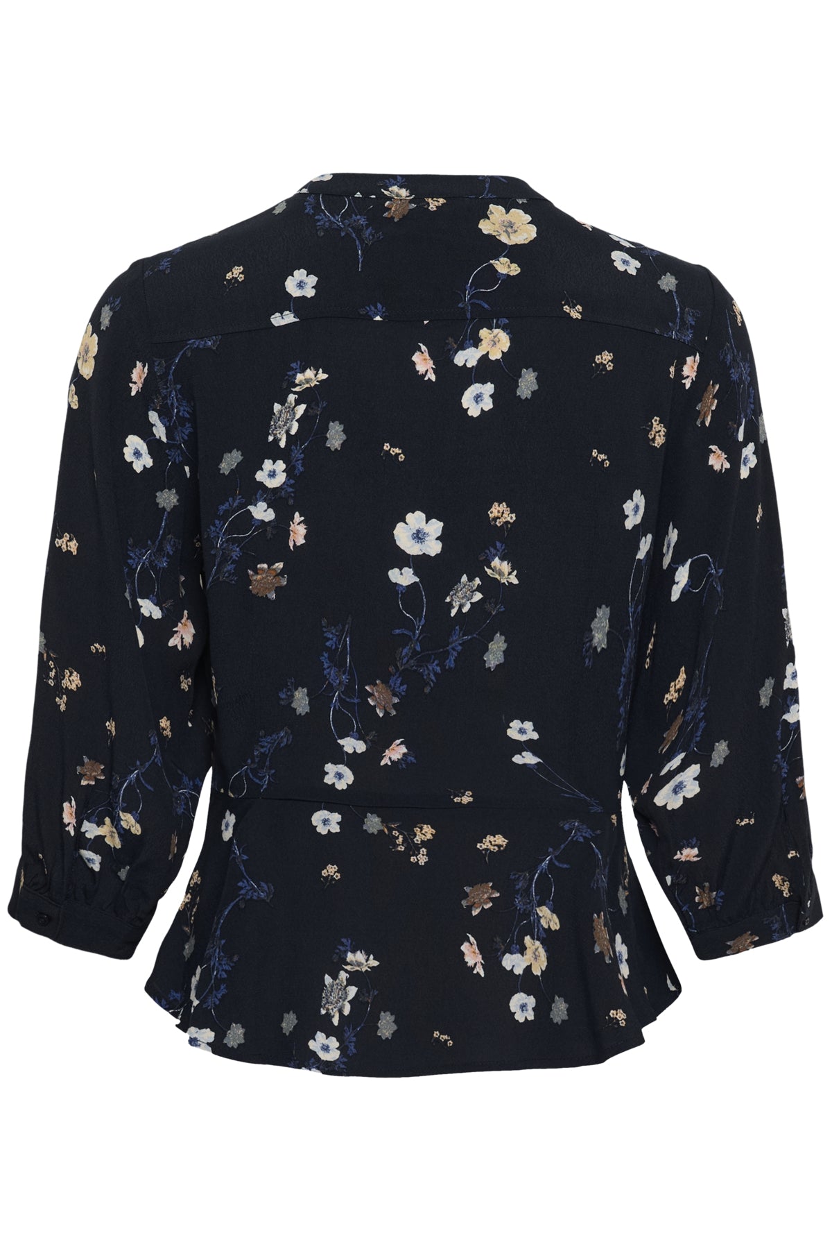 ConstantinaPW Shirt Dark Navy Botanical Flower - 3 - 30310806