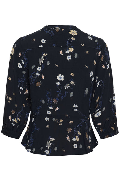 ConstantinaPW Shirt Dark Navy Botanical Flower - 3 - 30310806 Thumbnail