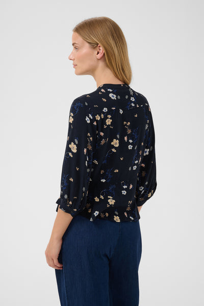 ConstantinaPW Shirt Dark Navy Botanical Flower - 3 - 30310806 Thumbnail