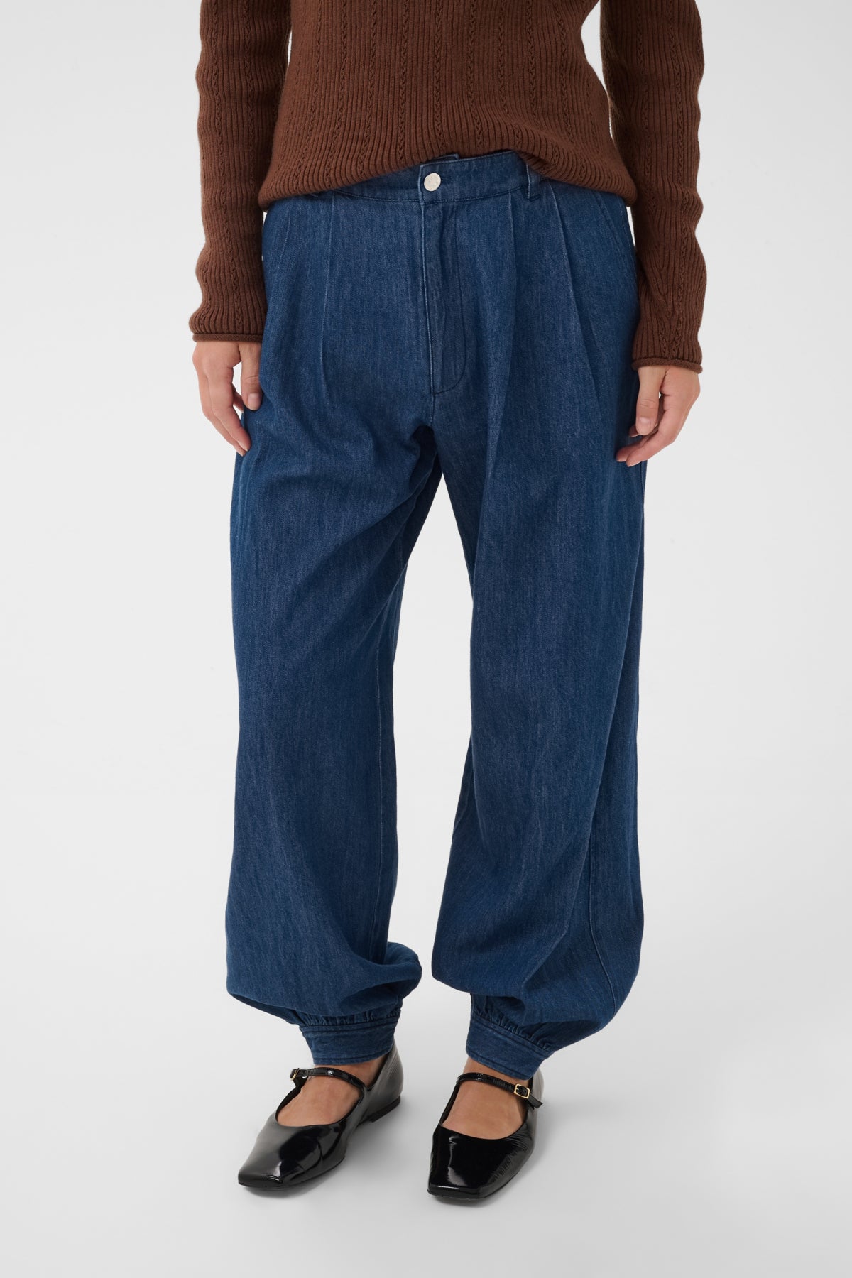 ChrisellePW Pants Medium Dark Blue Denim - 30015 - 30310814