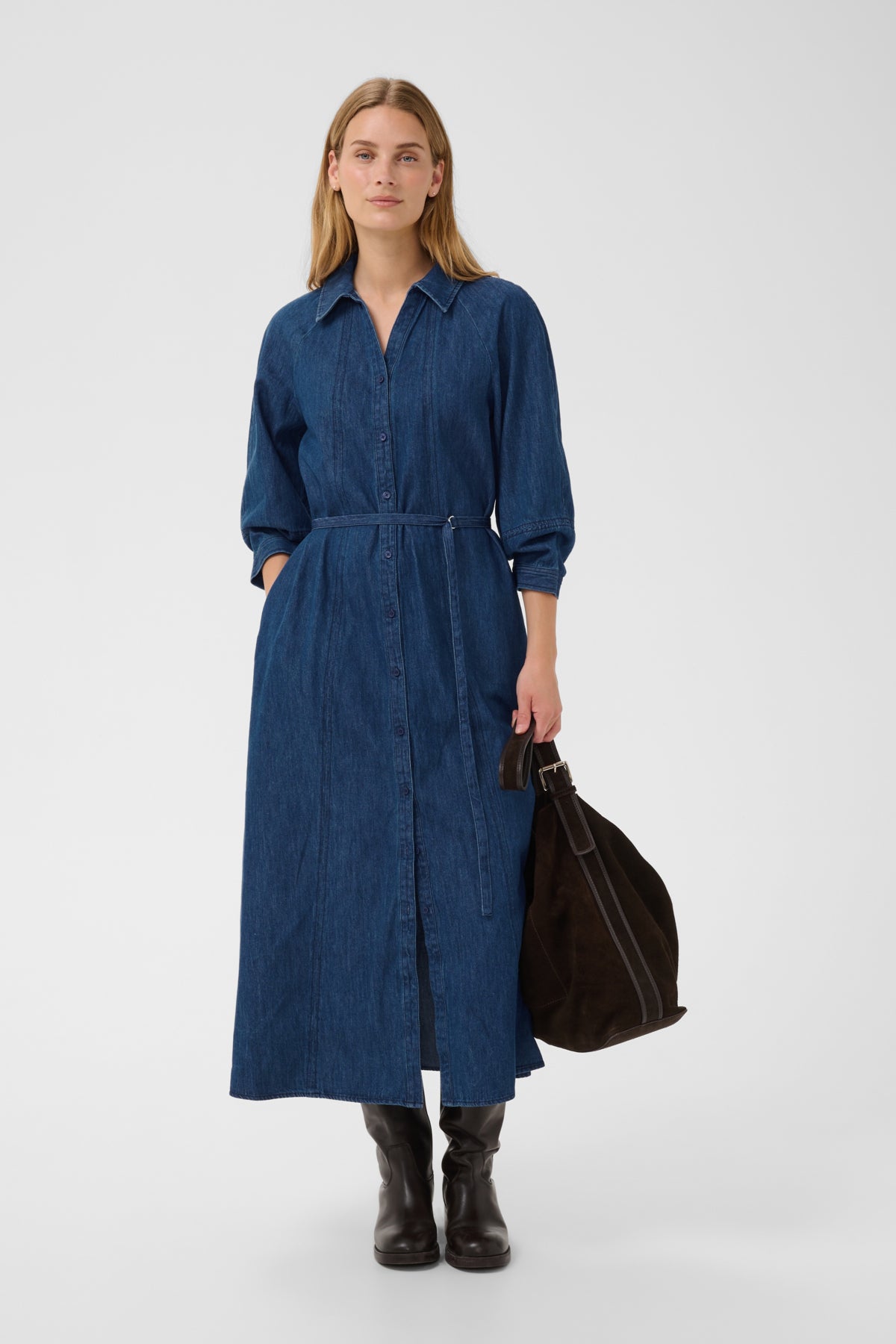 ChrestinaPW Dress Medium Dark Blue Denim - 30015 - 30310816