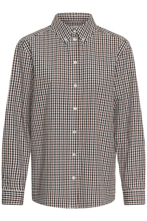 ChrestellaPW Shirt Downton Brown Check - 305339 - 30310817
