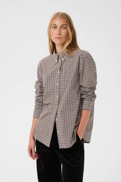 ChrestellaPW Shirt Downton Brown Check - 305339 - 30310817 Thumbnail