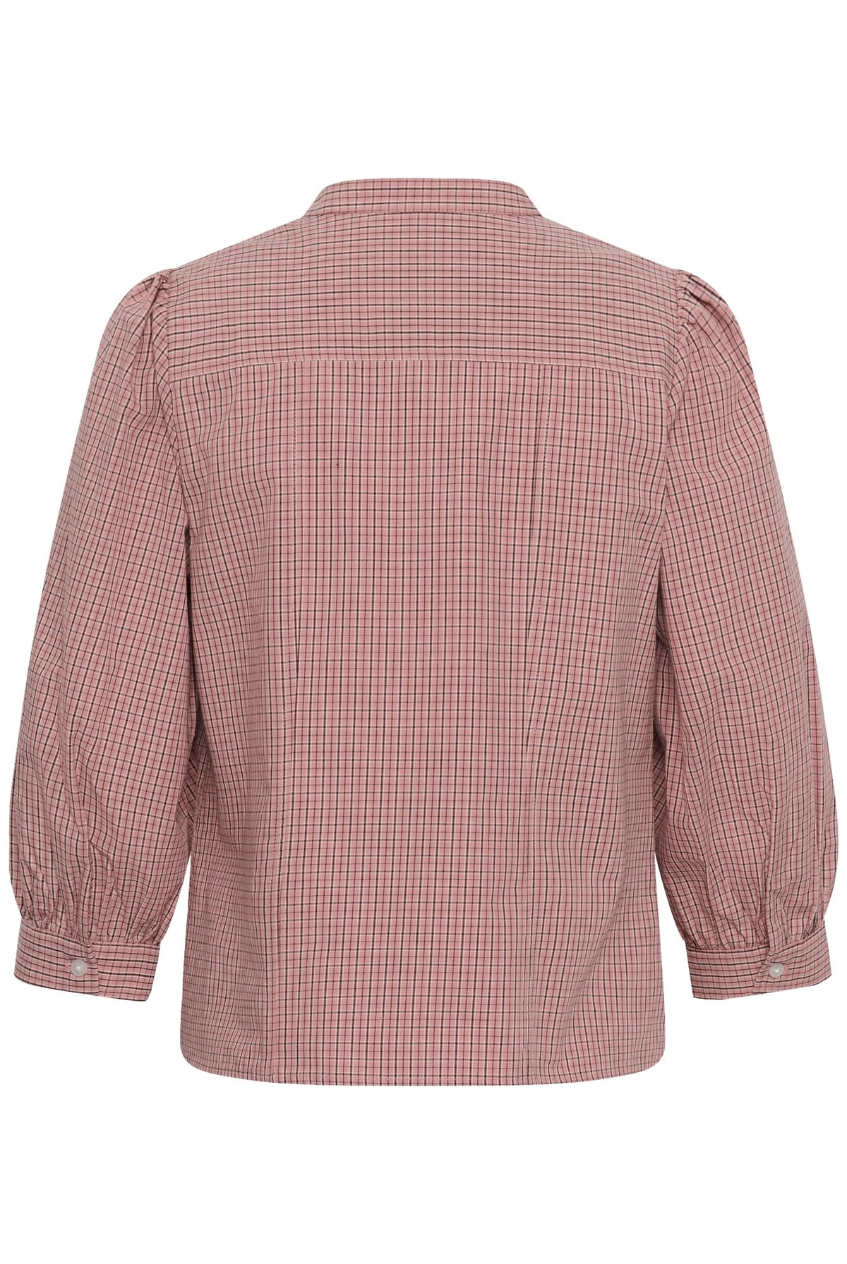 ChinettePW Shirt Brandied Apricot Check - 30551 - 30310819