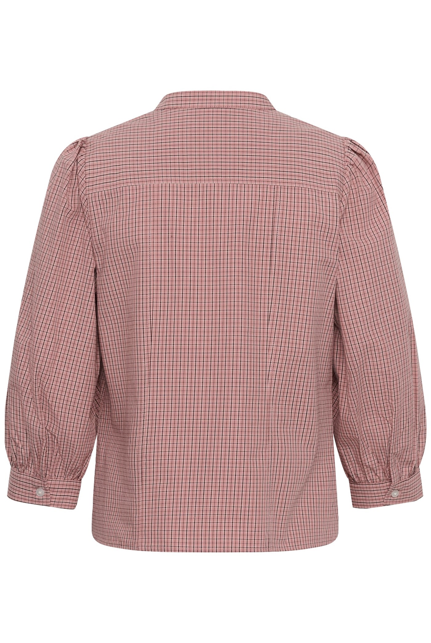ChinettePW Shirt Brandied Apricot Check - 30551 - 30310819