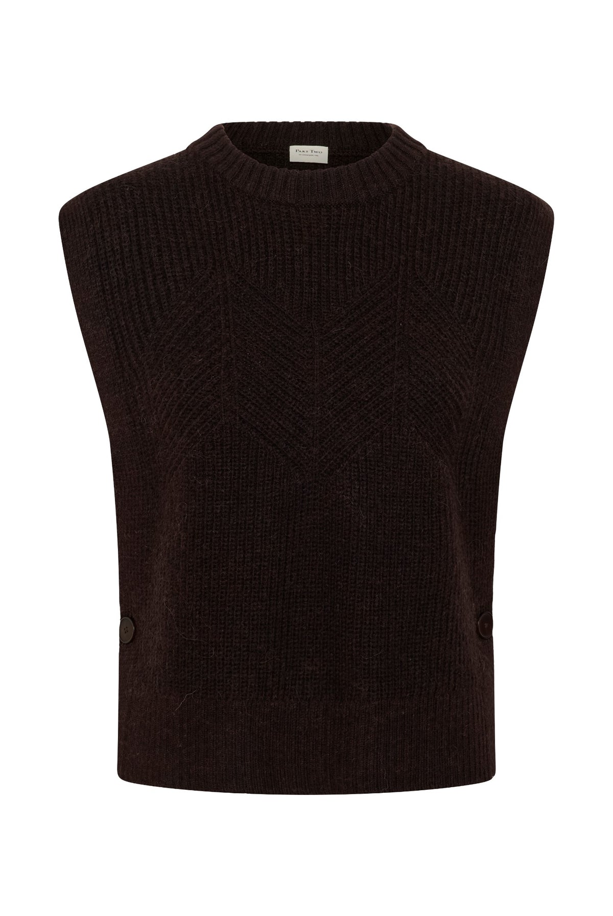 CharlyePW Waistcoat Mole Melange - 1911061 - 30310831