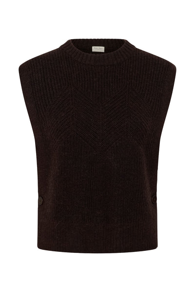 CharlyePW Waistcoat Mole Melange - 1911061 - 30310831 Thumbnail