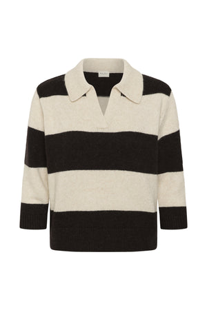 CharlottPW Pullover Whitecap Gray/Mol‚ Stripe - 30 - 30310833