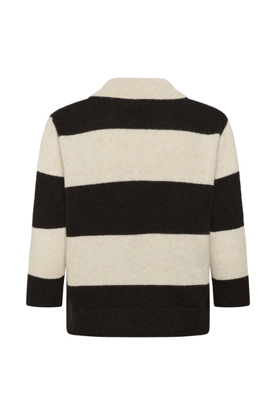 CharlottPW Pullover Whitecap Gray/Mol‚ Stripe - 30 - 30310833 Thumbnail