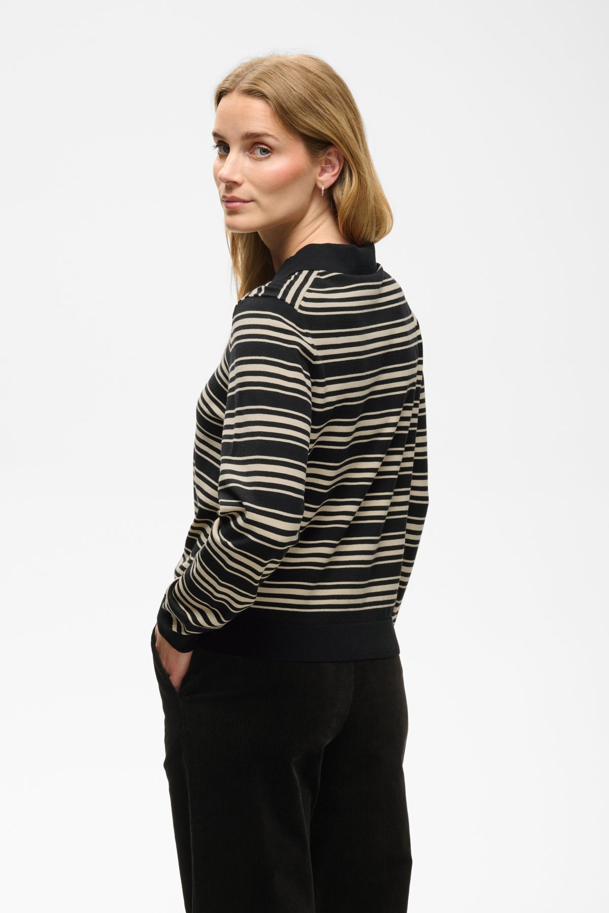 ChannanPW Pullover Black Stripe - 305357 - 30310838