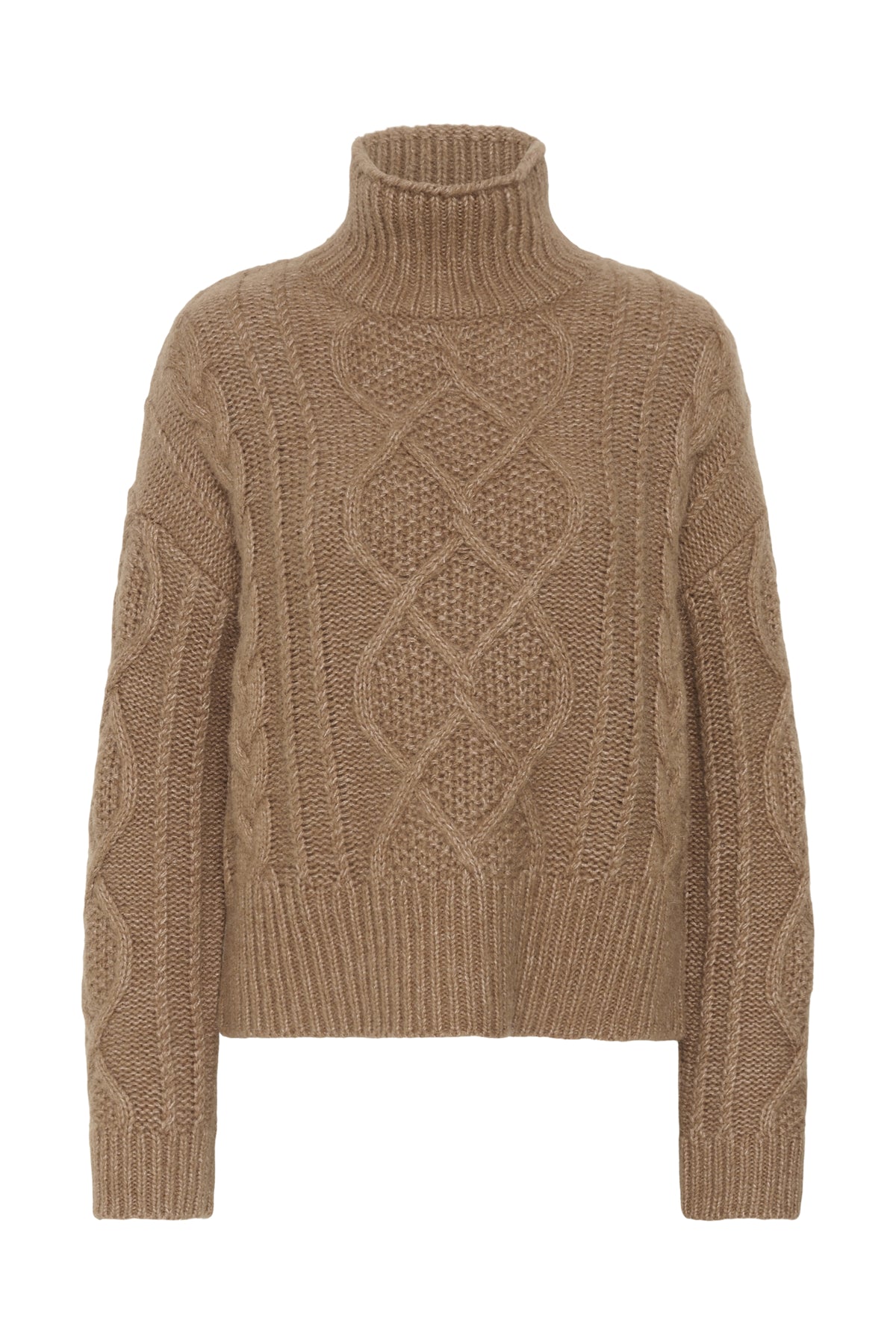 ChannaPW Pullover Medium Brown Melange - 305386 - 30310840