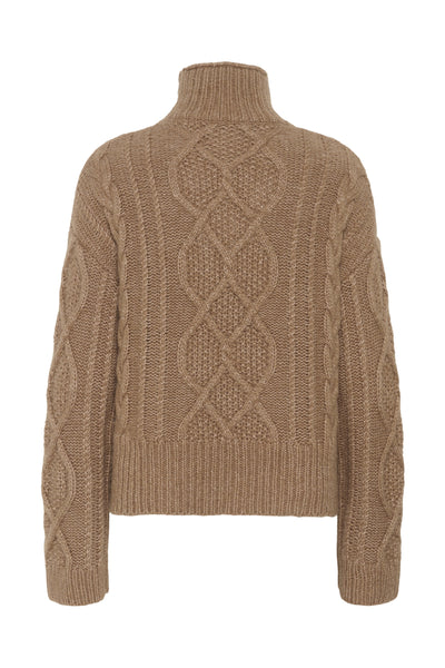 ChannaPW Pullover Medium Brown Melange - 305386 - 30310840 Thumbnail