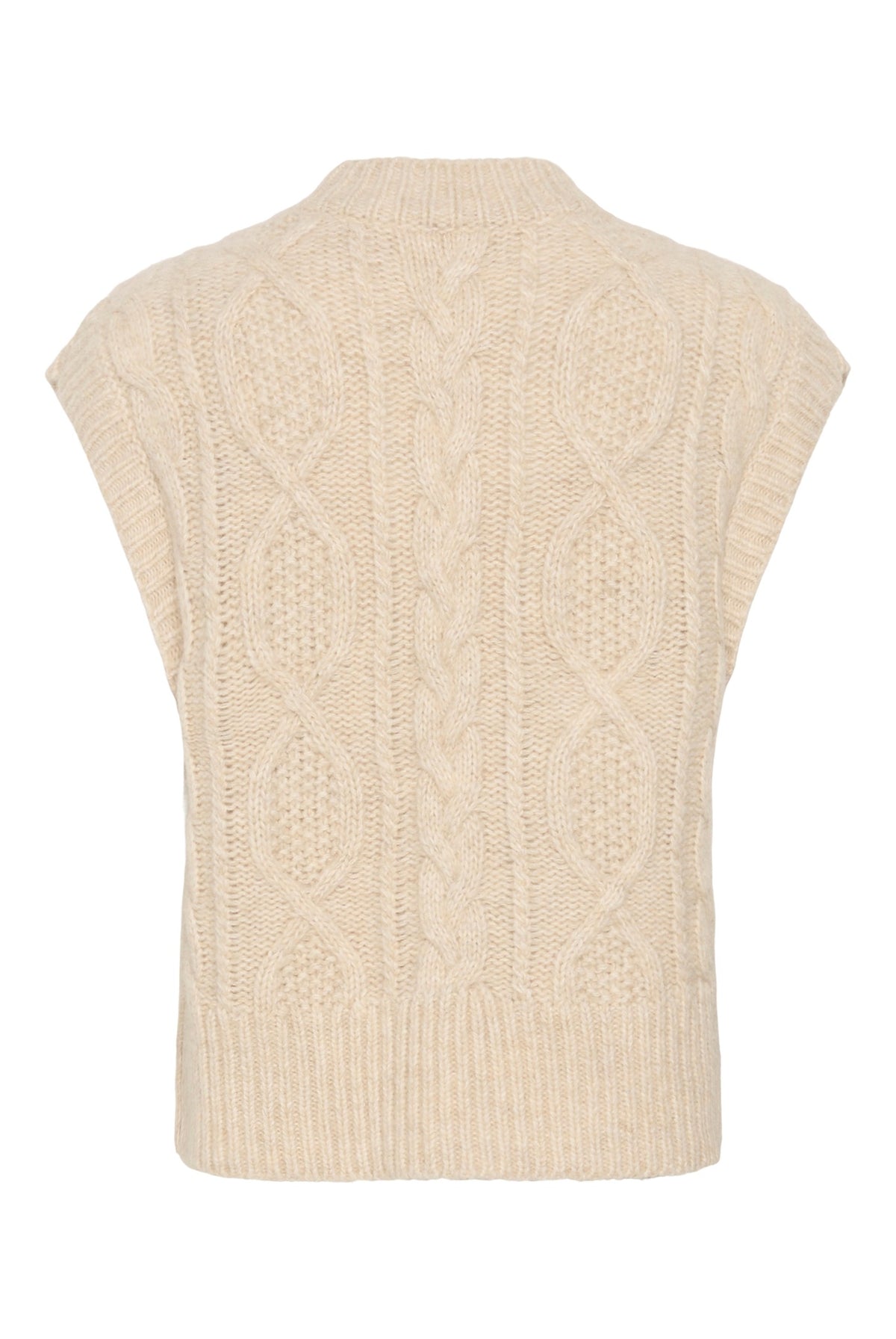 ChaninaPW Waistcoat Whitecap Melange - 1203041 - 30310841