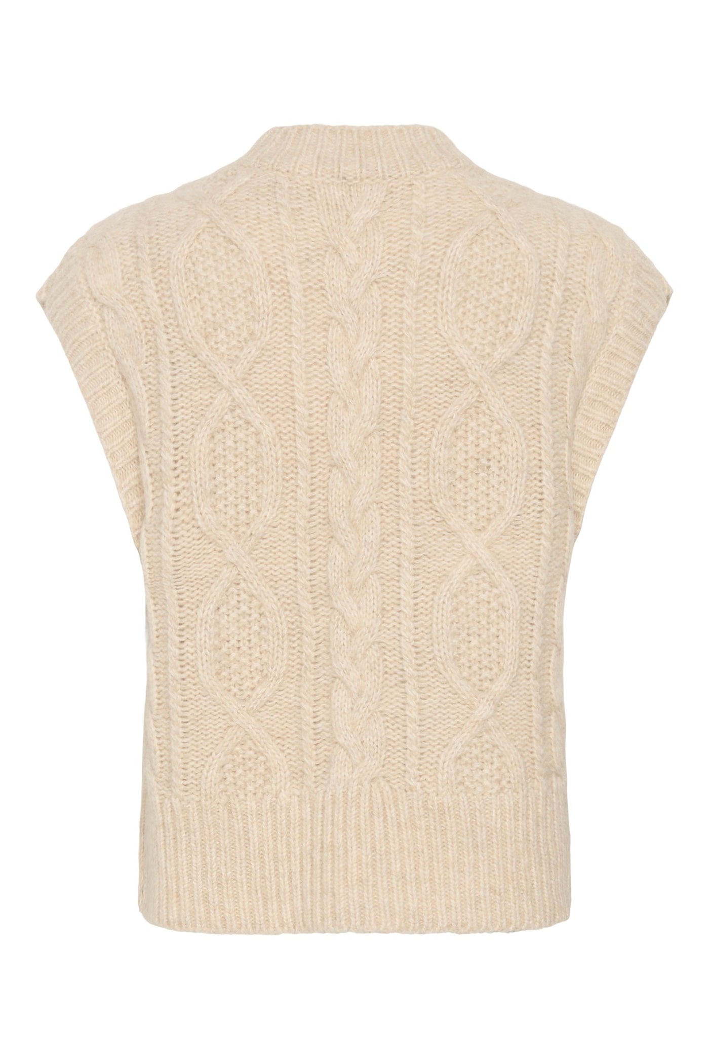 ChaninaPW Waistcoat Whitecap Melange - 1203041 - 30310841